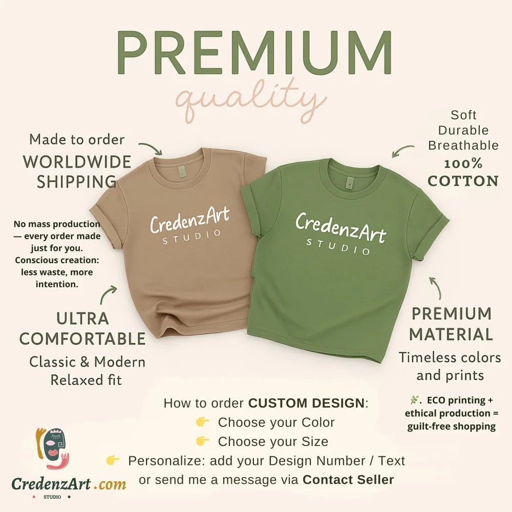 {{ product_title }} | custom design by CredenzArt | Art Wear & Home Decor