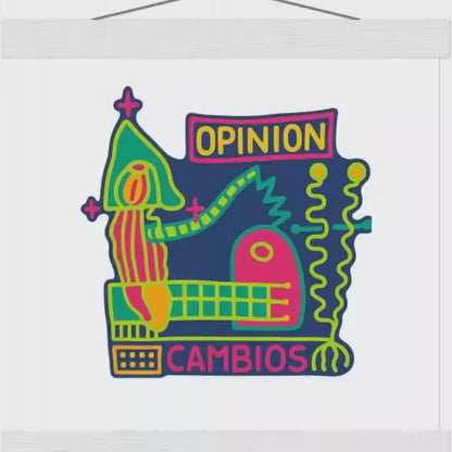 Mediterranean Modernist Print: Barcelona Graphic Design, Lovers Knot