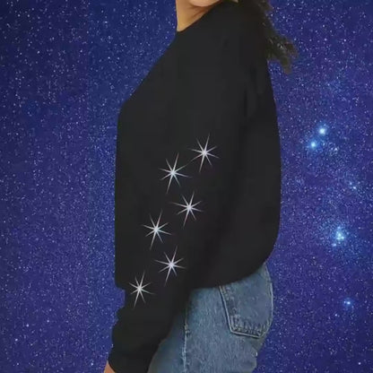 Cosmic Eye Ball Sweater | Landscape Astronomy Shirt Unisex | Trippy Top | Space Alien Pulover Unisex