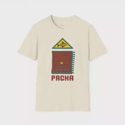 Pacha Ibiza T-Shirt Retro Cherry Graphic Tee: Unisex Cotton Festival Shirt