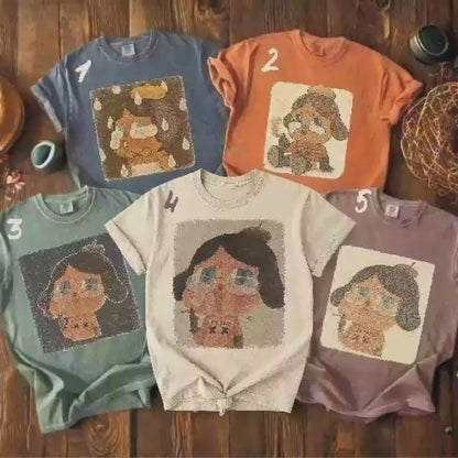 Custom CryBaby T-Shirt, Retro Comfort Colors Crybaby Tee, Pop Mart Inspired Design