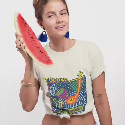 Ibiza Theater T-Shirt: Y2K Graphic Tee, Music Festival Shirt